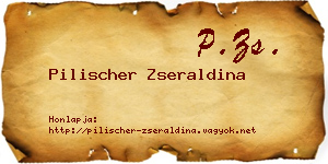 Pilischer Zseraldina névjegykártya